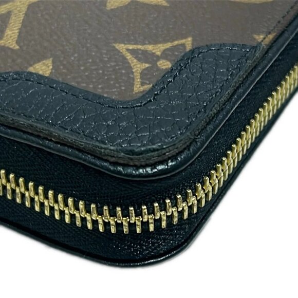 LOUIS VUITTON Zippy Wallet Retiro Noir Monogram -Long Wallet 562-052525 - Picture 3 of 8